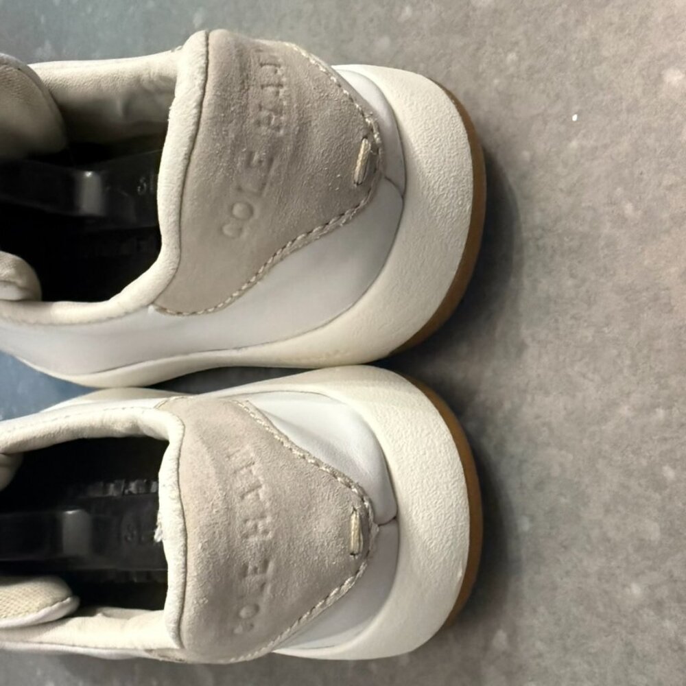 Cole Haan Grand.OS White Leather Sneakers Women's - Picture 10 of 16